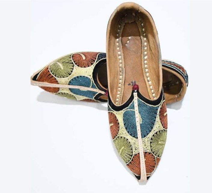 Blue Rust jutti